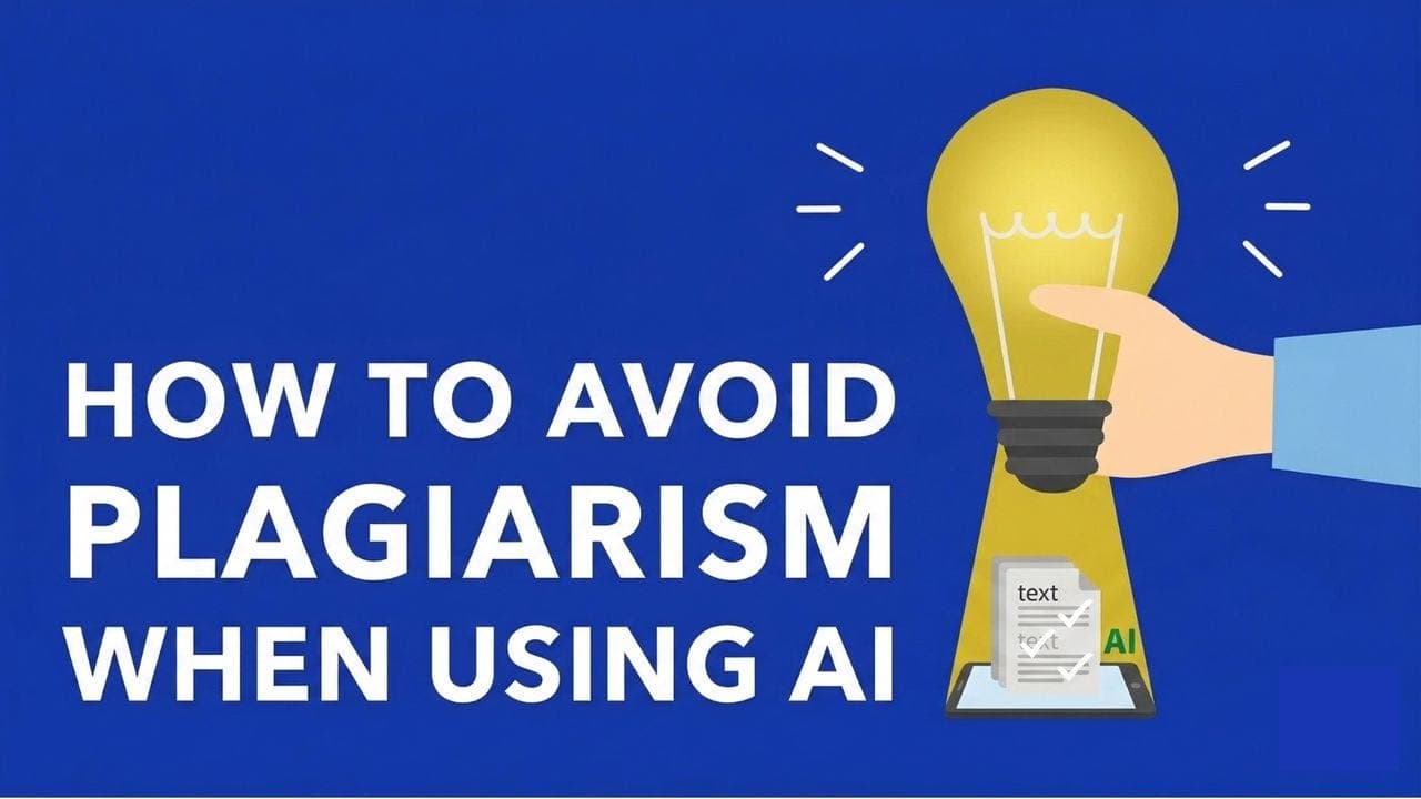 How to Avoid Plagiarism When Using AI.